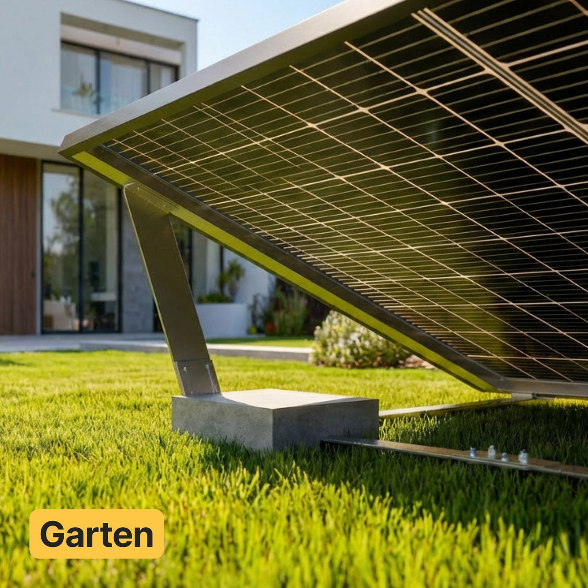 Garten-Solaranlage Testsieger: frei aufstellbar, 0 % MwSt. ☀️ – Solakon