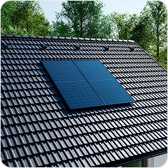 Ziegeldach (Paarmontage)