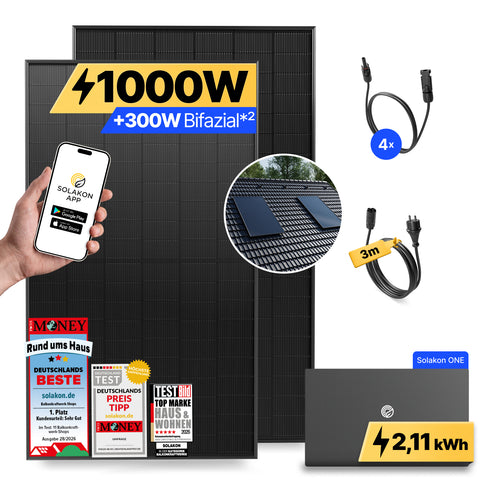 onBasic: 1000 Watt Balkonkraftwerk