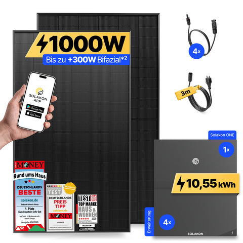onBasic: 1000 Watt Balkonkraftwerk
