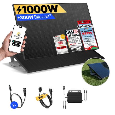 onBasic: 1000 Watt Balkonkraftwerk