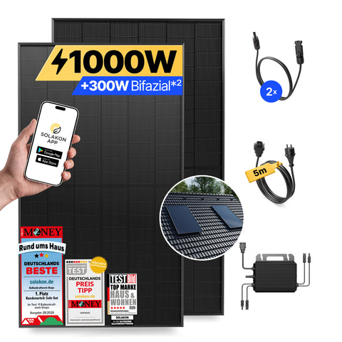 onBasic: 1000 Watt Balkonkraftwerk