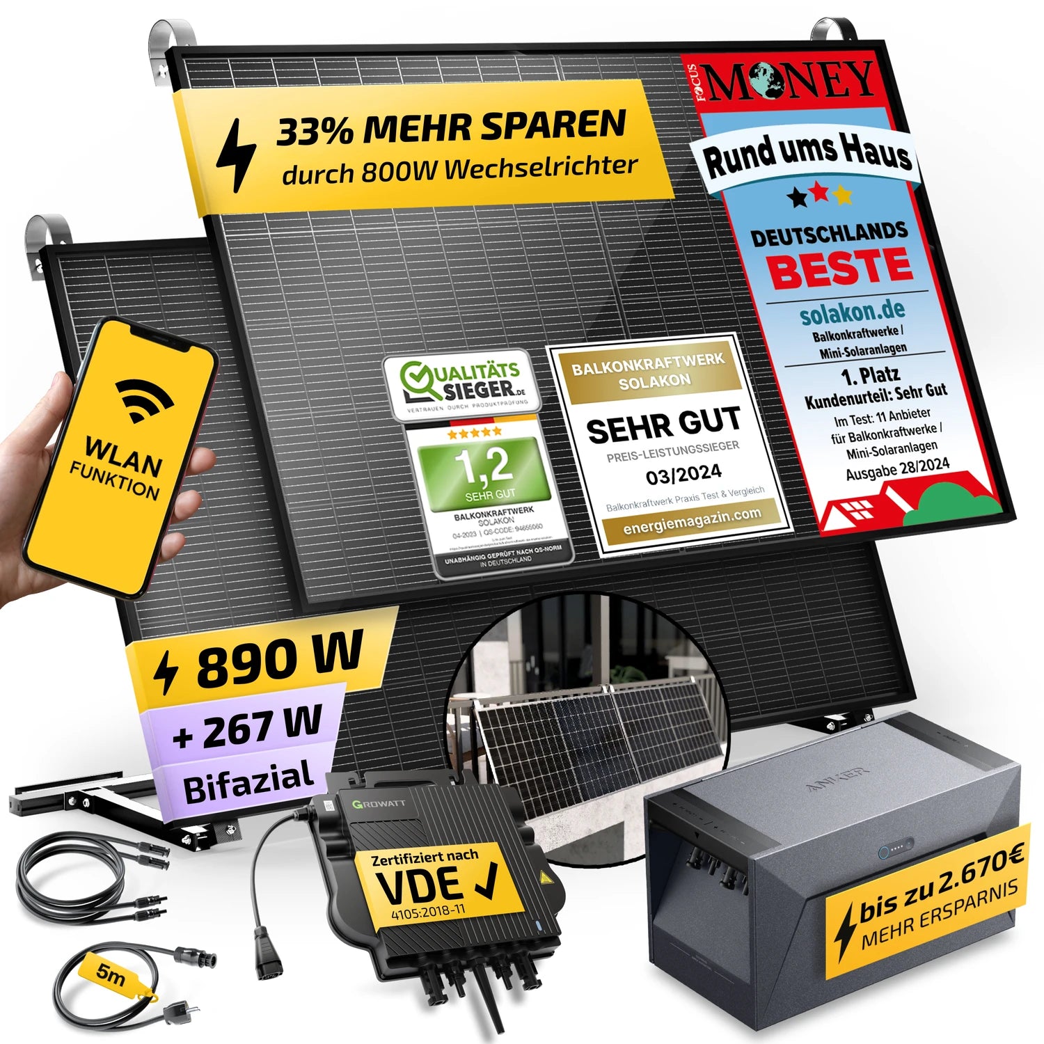 Verwunderlich Warum Darf Man Nur 600 Watt Balkonkraftwerk Bilder