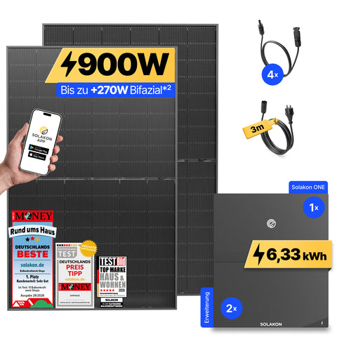 onLite: 900 Watt Balkonkraftwerk
