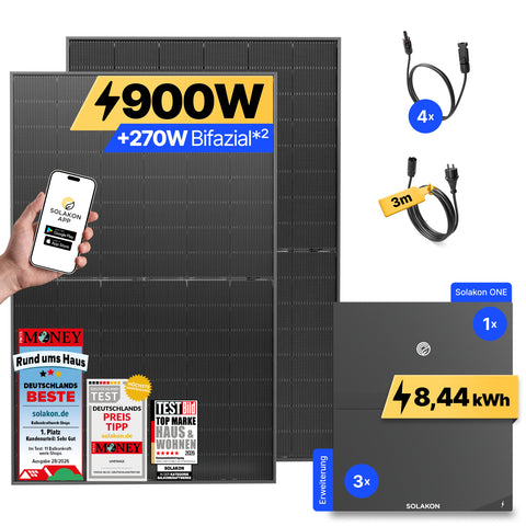 onLite: 900 Watt Balkonkraftwerk
