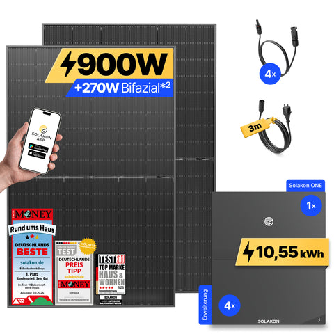 onLite: 900 Watt Balkonkraftwerk