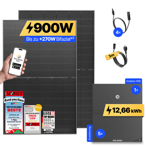 onLite: 900 Watt Balkonkraftwerk