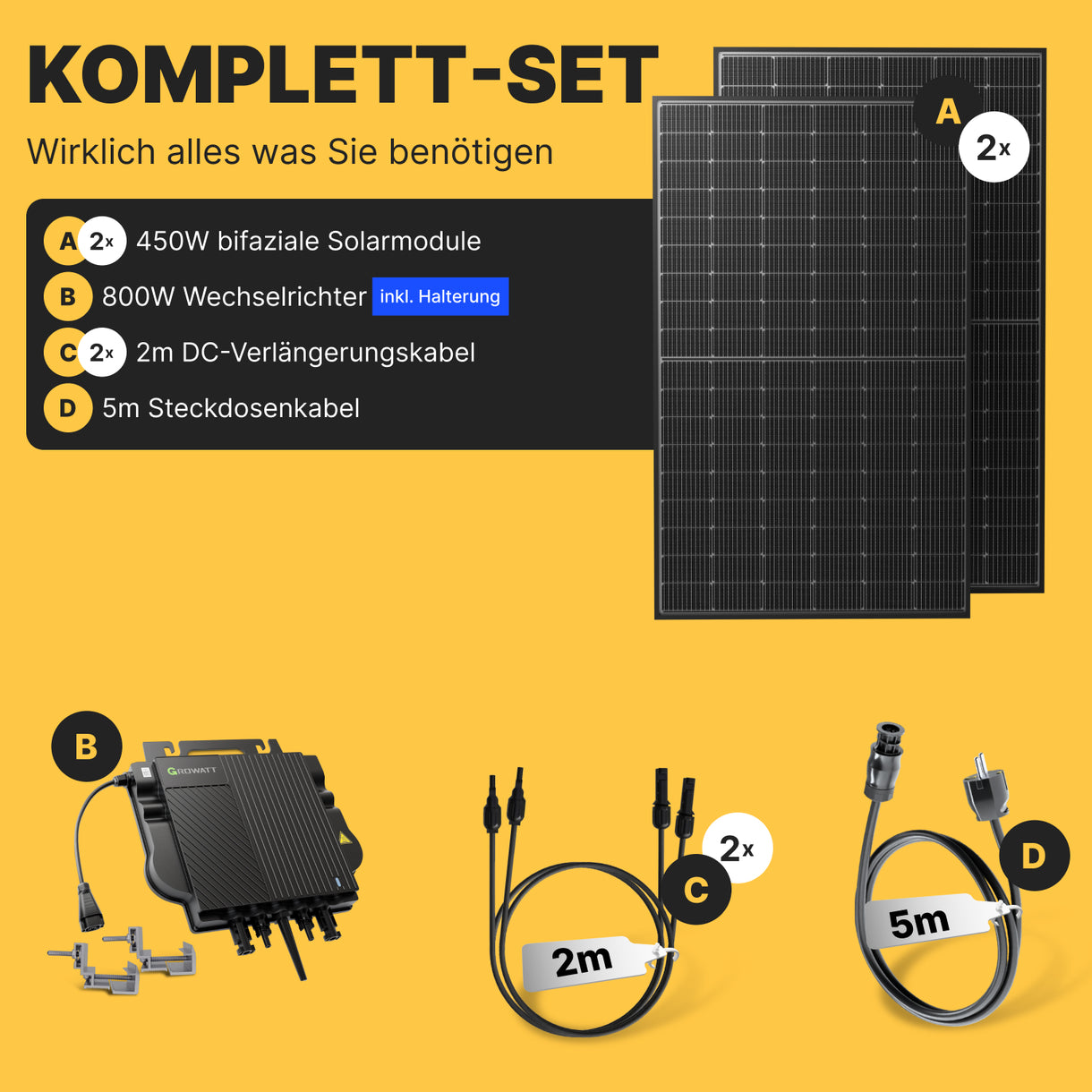 onLite: 900 Watt Balkonkraftwerk