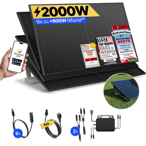 onPower: 2000 Watt Balkonkraftwerk