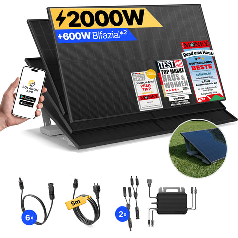onPower: 2000 Watt Balkonkraftwerk