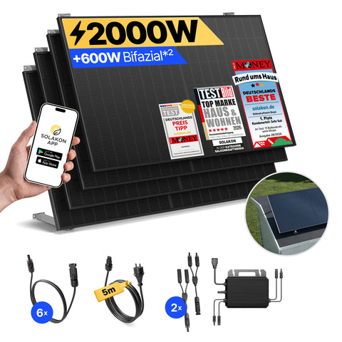 onPower: 2000 Watt Balkonkraftwerk