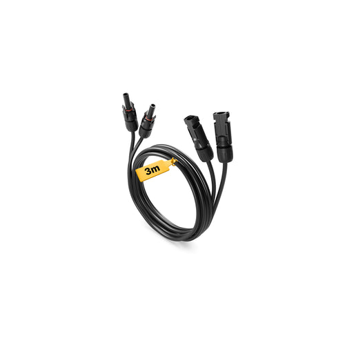 3 m Solarkabel - 2 Stück